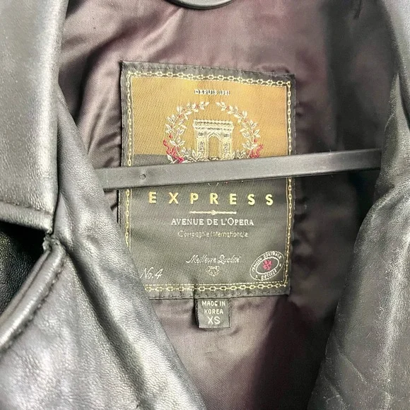 Vintage Express Leather Jacket - Picture 2 of 5